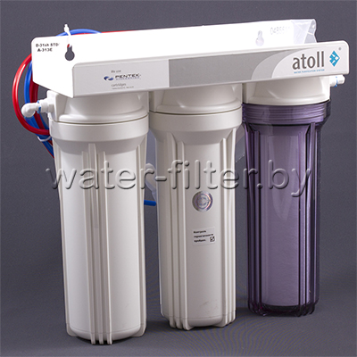 Фильтр "под мойку" для очистки питьевой воды (американские картриджи) Atoll А-313E Euro