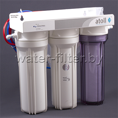 Фильтр "под мойку" для очистки питьевой воды (американские картриджи) Atoll А-313Eg Euro