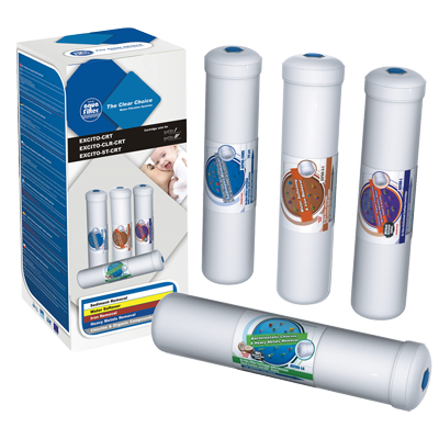 Комплект из четырех картриджей Aquafilter EXCITO-CLR-CRT