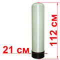Корпус фильтра Canature для систем водоочистки из стекловолокна, типоразмер 8х44