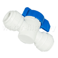 Кран JG 3/8" трубка-трубка AHUC 0606