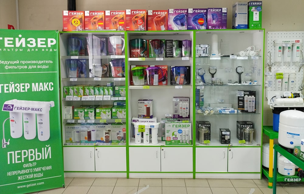 Выбор фильтров Гейзер