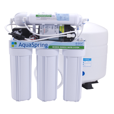 Система обратного осмоса Aquaspring AS-500p с насосом