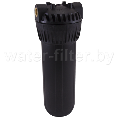 Магистральный фильтр Гейзер 1Г 1/2 с картриджем из активированного угля для очистки горячей воды